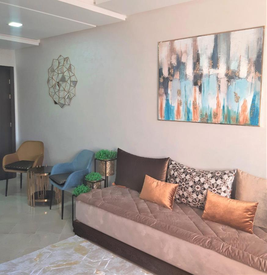 Appartement Pour Familles En Residence Avec Piscine Et Wifi Marrakesz Zewnętrze zdjęcie