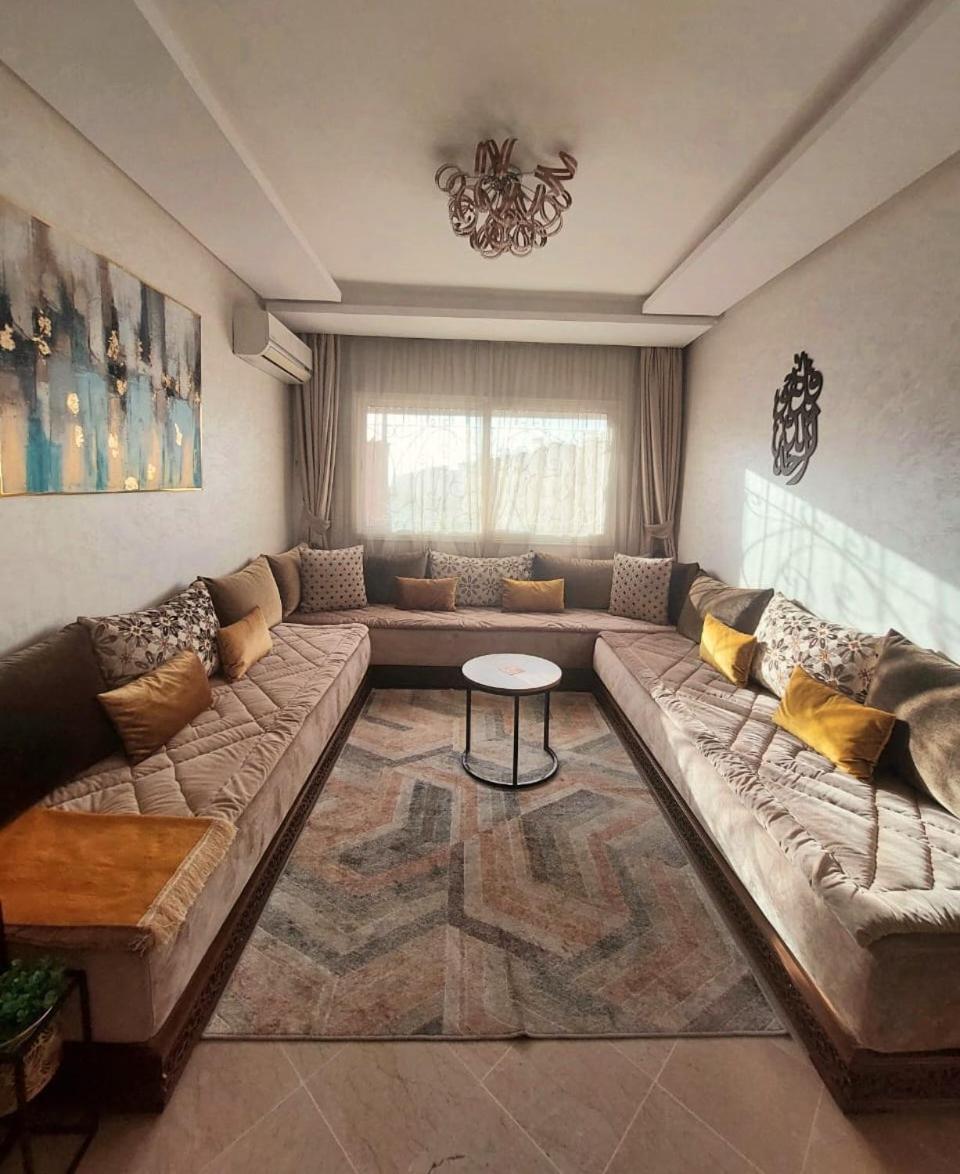 Appartement Pour Familles En Residence Avec Piscine Et Wifi Marrakesz Zewnętrze zdjęcie