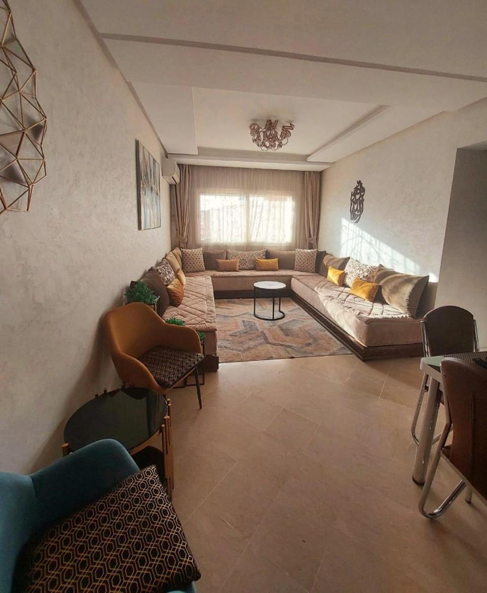 Appartement Pour Familles En Residence Avec Piscine Et Wifi Marrakesz Zewnętrze zdjęcie